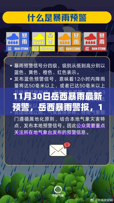 岳西暴雨预警,最新信息及应对指南(11月30日)