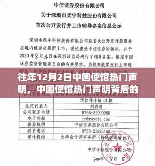 中国使馆热门声明背后的科技新星,最新高科技产品介绍与体验报告