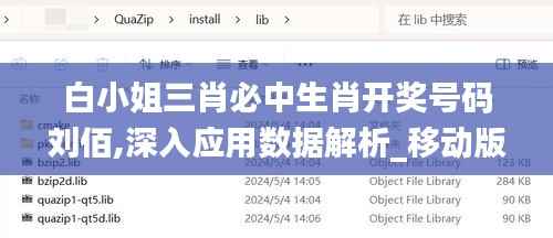 白小姐三肖必中生肖开奖号码刘佰,深入应用数据解析_移动版6.810
