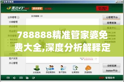 788888精准管家婆免费大全,深度分析解释定义_WP19.712