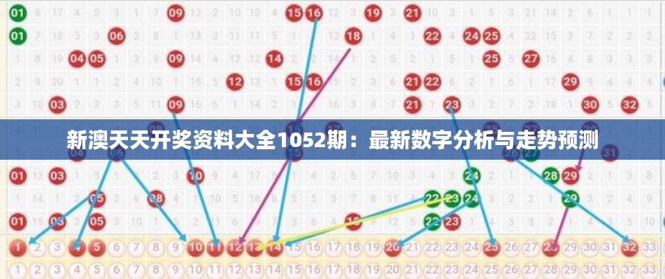新澳天天开奖资料大全1052期:最新数字分析与走势预测