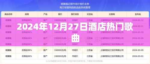 2024年年终热门酒店歌曲榜单揭晓,符合您的字数要求,具有吸引用户点击的特质,同时能够准确概括文章内容。