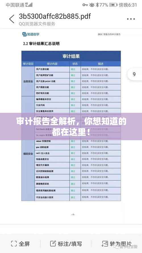 审计报告全解析,你想知道的都在这里!
